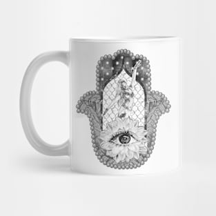 Belly Dance Hamsa Tattoo Mug